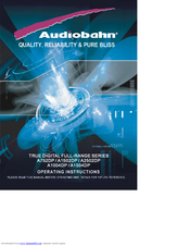 Audiobahn A2502DP Operating Instructions Manual