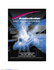 Audiobahn ABV105Q Operating Instructions Manual