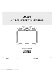 Audiovox Movies 2 Go MM850 Operation Manual