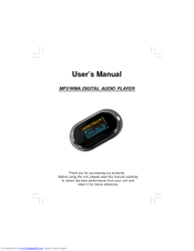 Audiovox MP6512 - MP 512 MB Digital Player User Manual