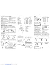 Audiovox CE525 Instruction Manual