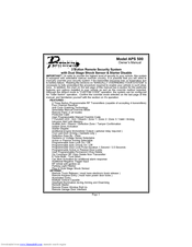 Audiovox Platinum APS 500 Owner's Manual