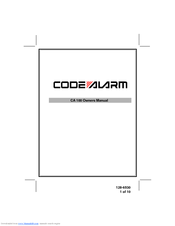 Code Alarm CA100 Owner's Manual