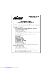 Audiovox Pursuit PRO-9744 Owner's Manual