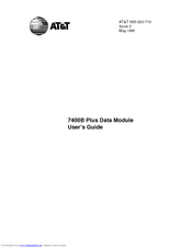 AT&T 7400B Plus User Manual