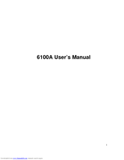 Averatec 6100A User Manual