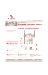 Avocent AutoView 3050 Quick Installation Manual