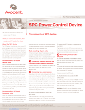 Avocent SPC 800 Quick Installation Manual