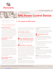 Avocent Network Device SPC420 Quick Installation Manual