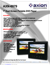 Axion AXN-6979 Specifications