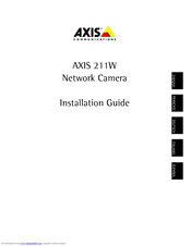 Axis Axis 211 Installation Manual