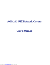 Axis 25896R3 User Manual