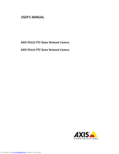 Axis P5534 PTZ User Manual