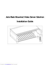 Axis 2400+ Installation Manual