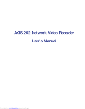 Axis 25221R3 User Manual