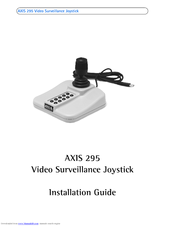 Axis 295 Installation Manual