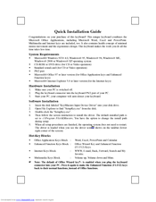 Btc 5207 Quick Installation Manual