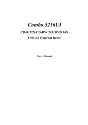 BTC Combo 5216UI User Manual