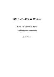 BTC DRW1108UB User Manual