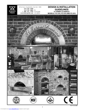 Bakers Pride IL FORNO CLASSICO FC-616 Design & Installation Manual