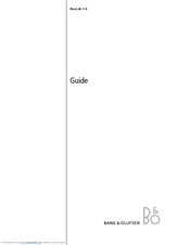 Bang & Olufsen BeoLab 7-4 User Manual