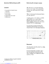 Bang & Olufsen BeoCenter 9500 Setting-Up Manual
