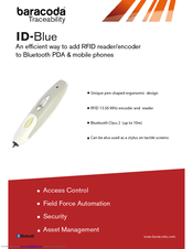 Baracoda IDBlue Specifications