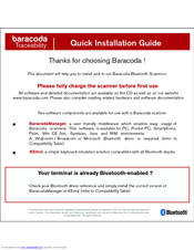 Baracoda RoadRunners 1D Quick Installation Manual