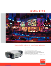 Barco iD LR-6 Brochure & Specs