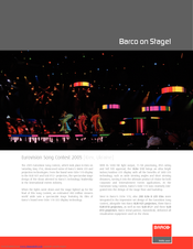 Barco SLM R12 Supplementary Manual