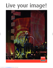 Barco SLM G10 Performer Supplementary Manual