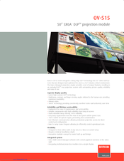 Barco OV-515 Specifications