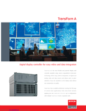 Barco TransForm A Brochure & Specs