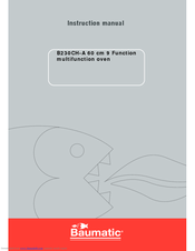 Baumatic B230CH-A Instruction Manual