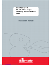 Baumatic MEGACHEF 3 Instruction Manual