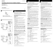 Sony DCC-E34CP Operating Instructions