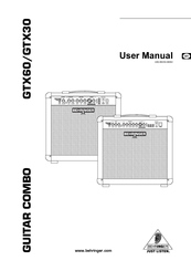 Behringer gtx30 store