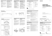 Sony XM-D6000GTX - Car Monaural Power Amplifier Operating Instructions