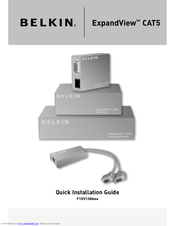 Belkin F1DV108Aea Quick Installation Manual