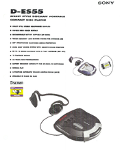 Sony D-ES55 Specifications