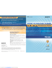 Sony D-NE1 ATRAC  Guide Quick Reference Manual