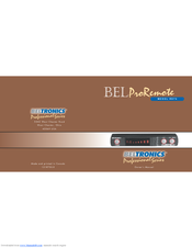 Beltronics Professional RX75 Owner's Manual