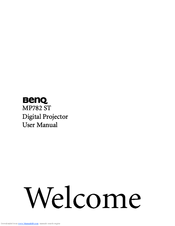 Benq MP782 ST User Manual