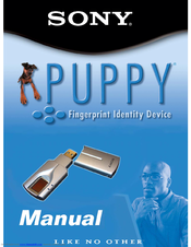 Sony FIU-810 Puppy Instruction Manual