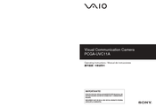Sony PCGA UVC11A - VAIO USB Visual Communication Camera Operating Instructions Manual