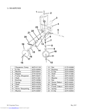 Berkel X13 Parts List And Electrical Diagram