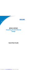 Billion BiPAC 2070 Quick Start Manual