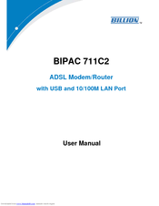 Billion BiPAC 711C2 User Manual