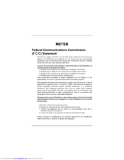 Biostar M6TSB Manual