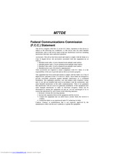Biostar M7TDE User Manual